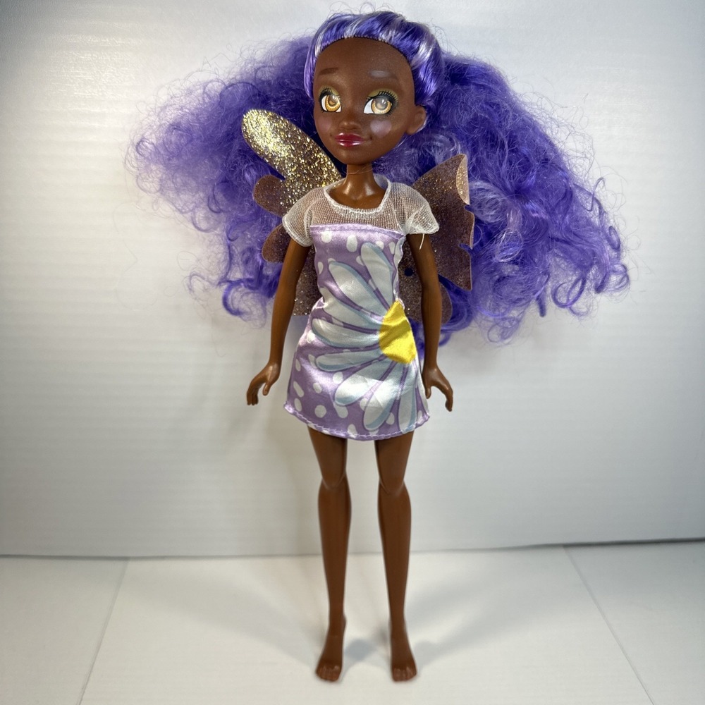 Hairmazing Fantasy Forward Doll Fairy -Skirt 11.75"Doll Purple-Lavender Hair